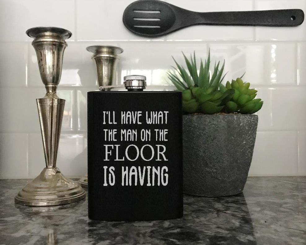 Funny Sayings Flask