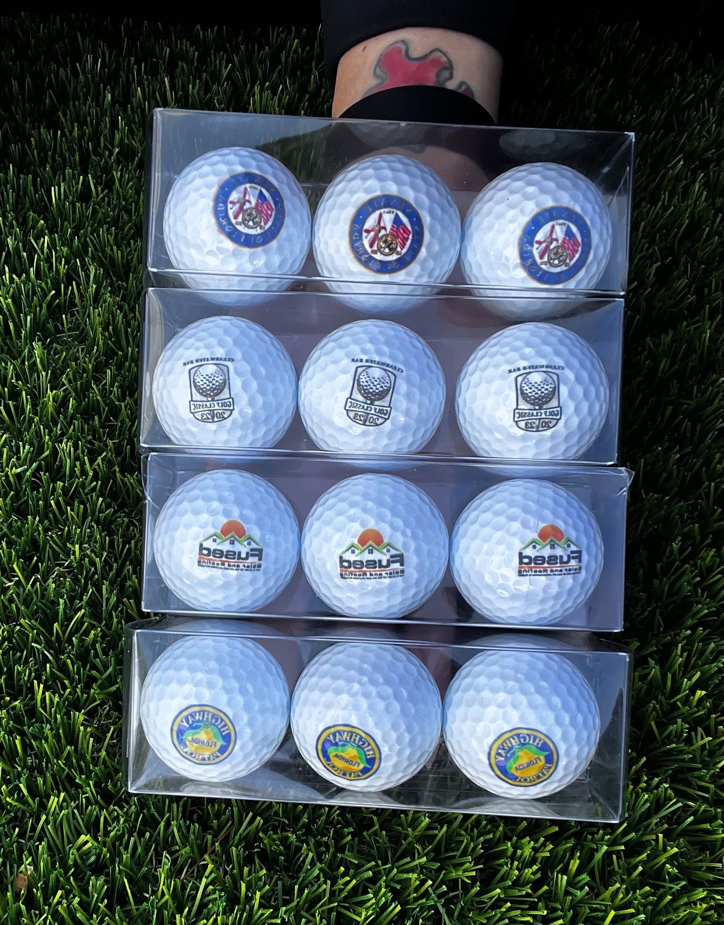 Logo Golf Balls (unbranded)