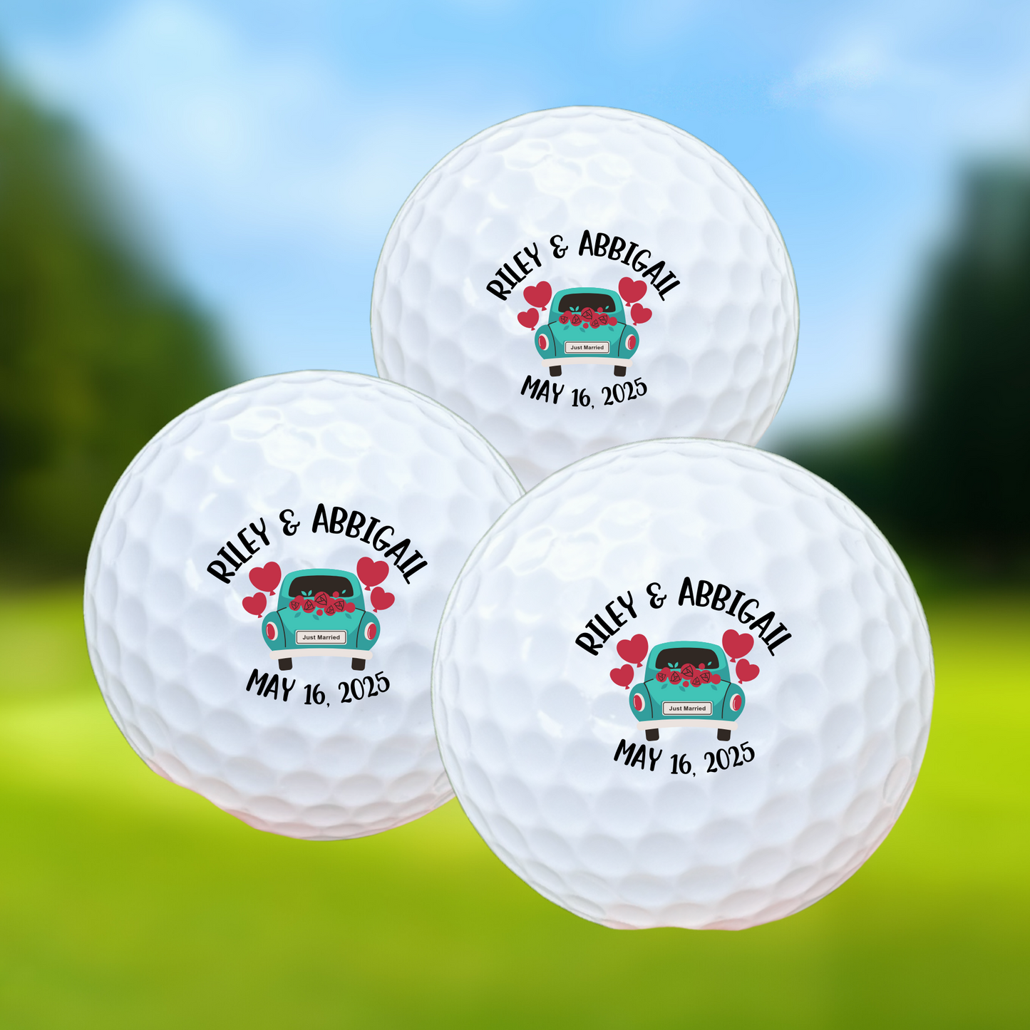 Wedding Golf Balls (unbranded)