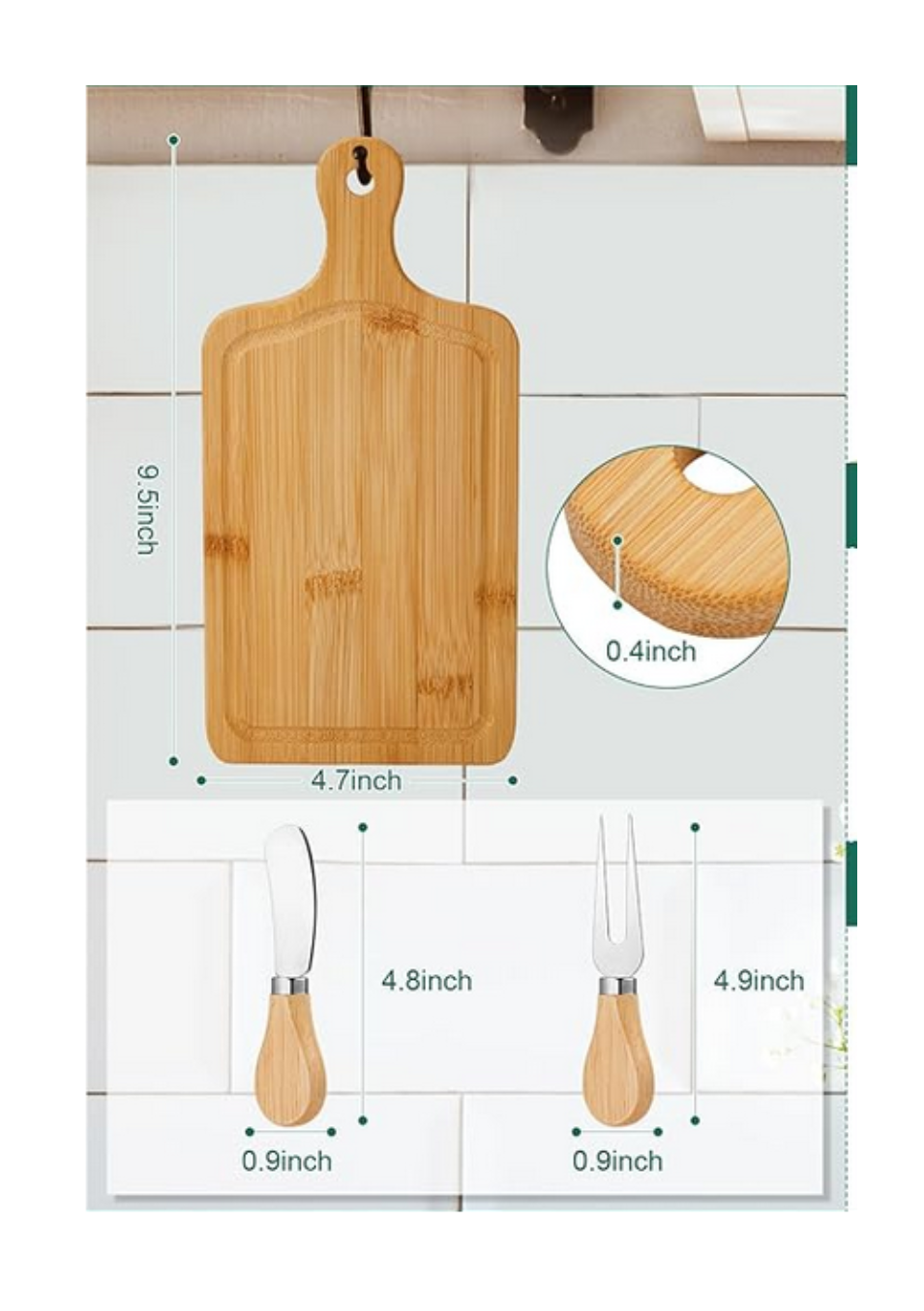 Individual Charcuterie Set