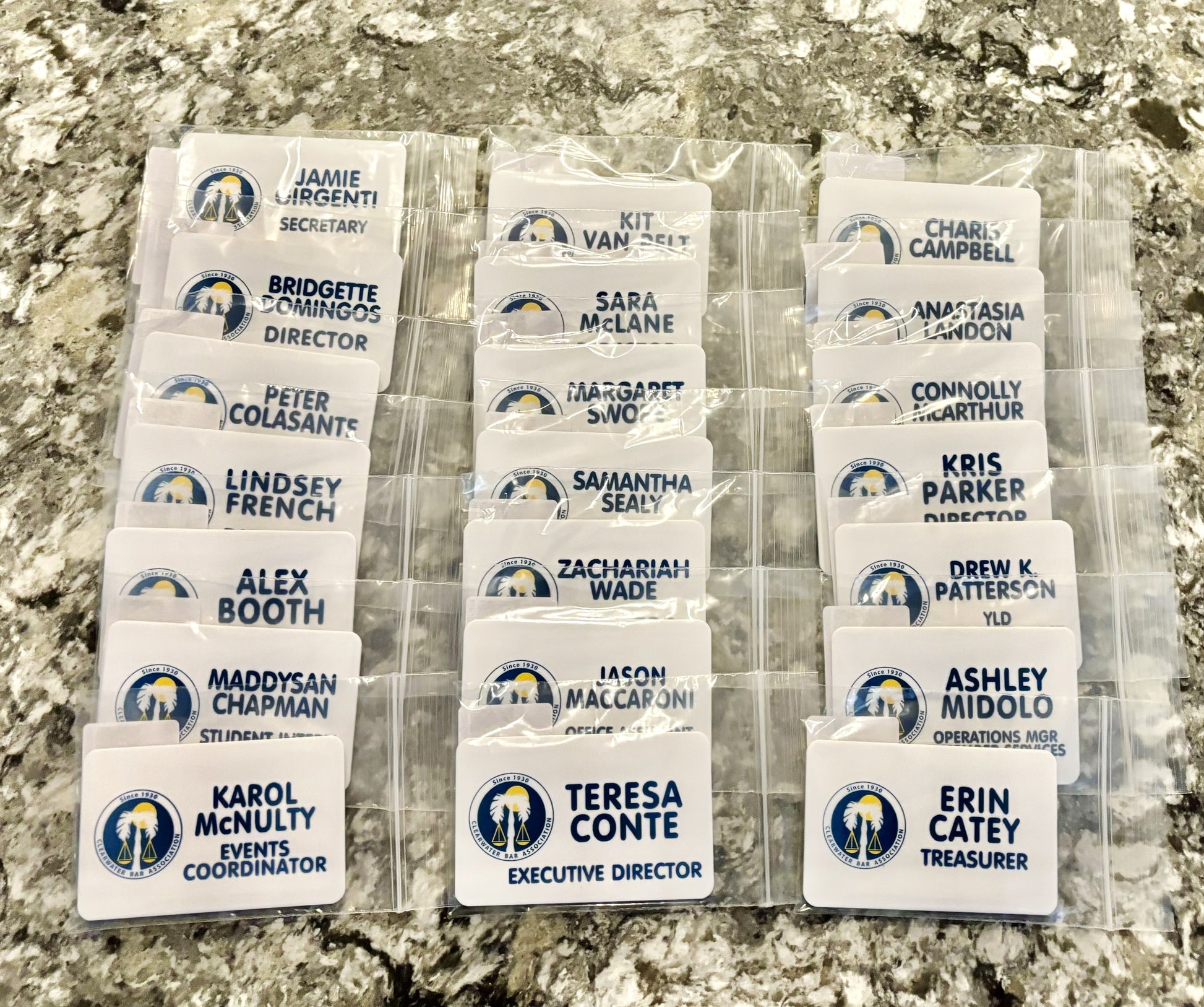 Name Badge with Magnet 3x2"