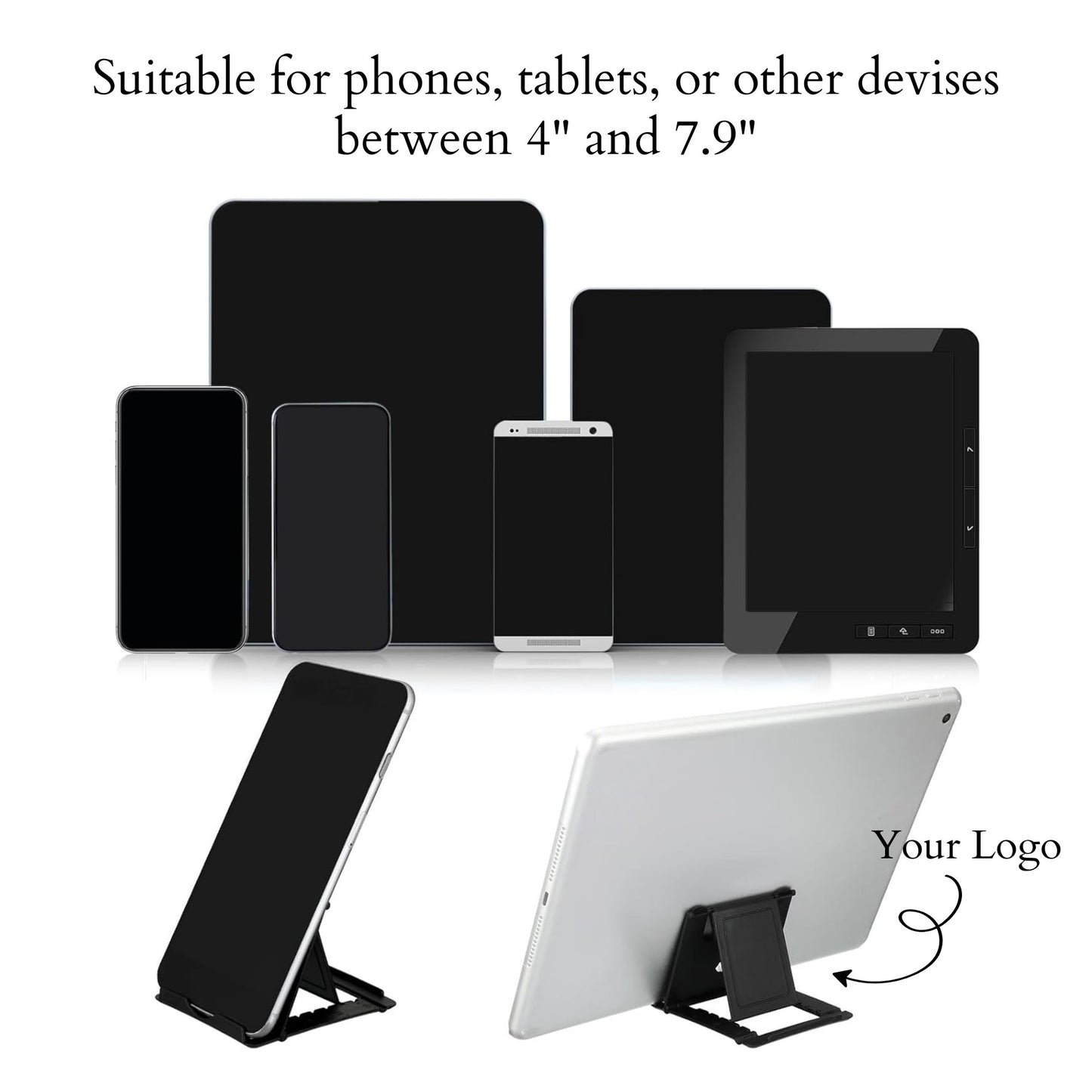 Phone or Tablet Stand Black
