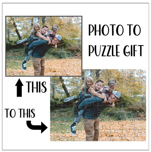 Personalized Photo to Puzzle Gift