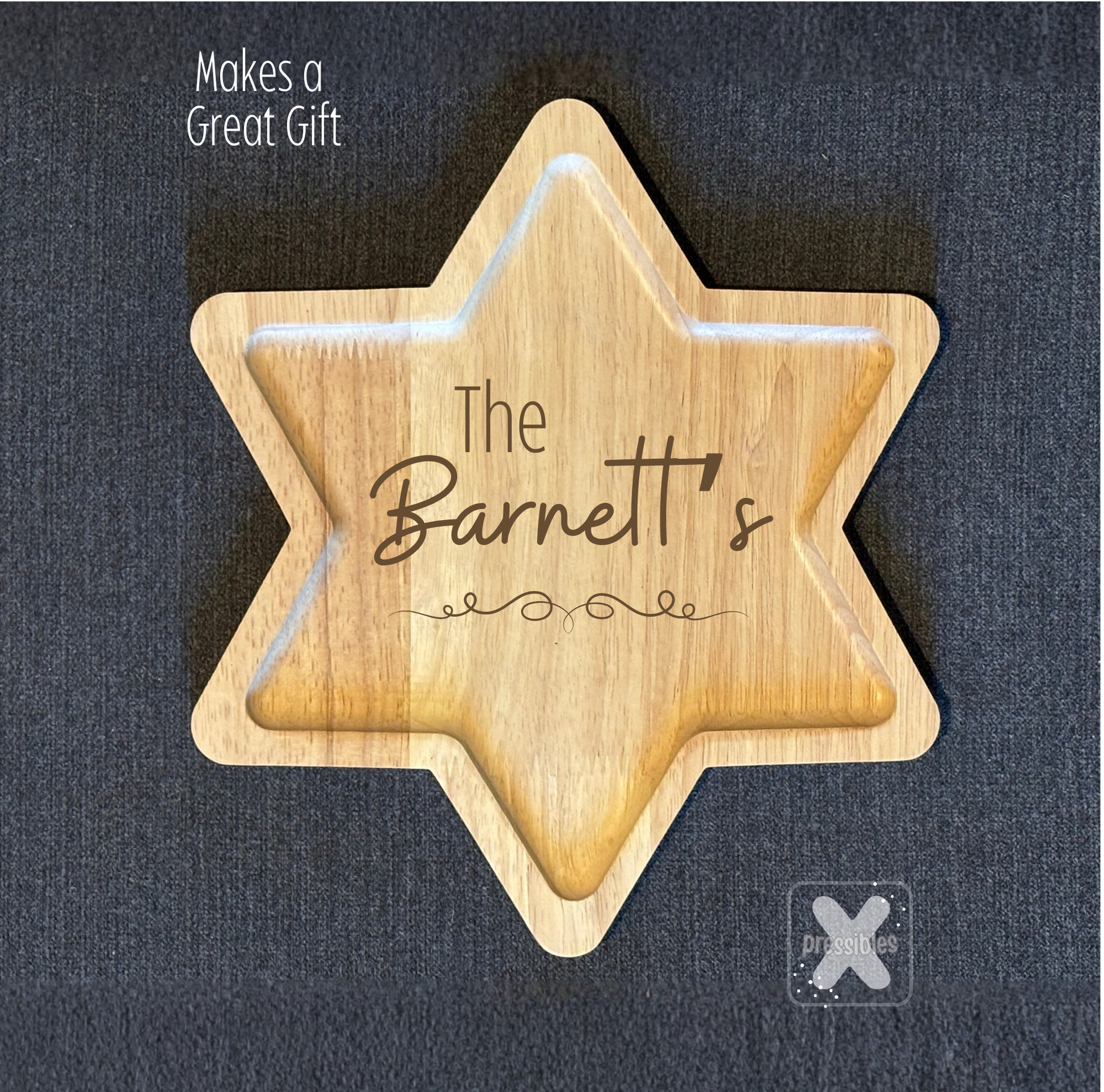 Star of David Cutting Board