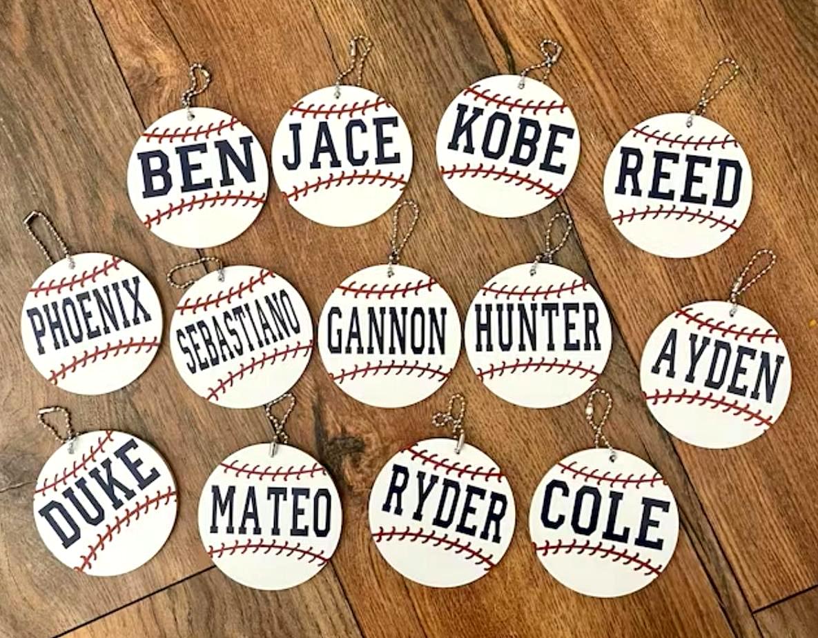 Baseball Keychains
