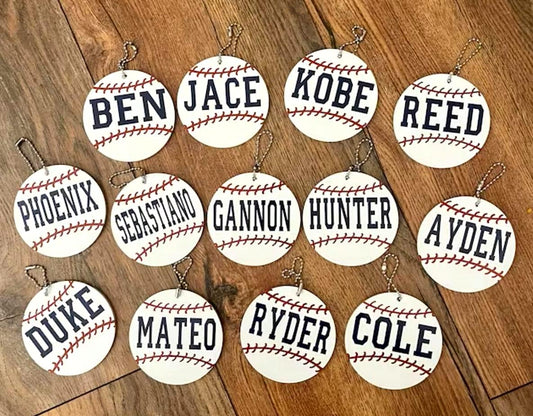 Baseball Keychains