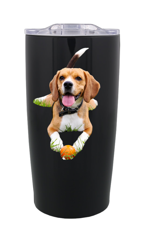 18.5oz Black Stainless Steel Tumbler