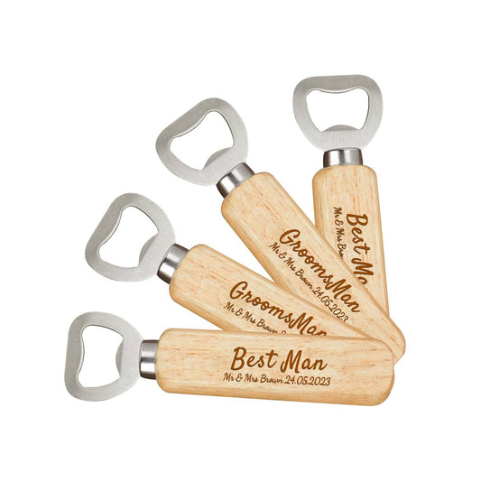 Wood Handle Bottle Opener