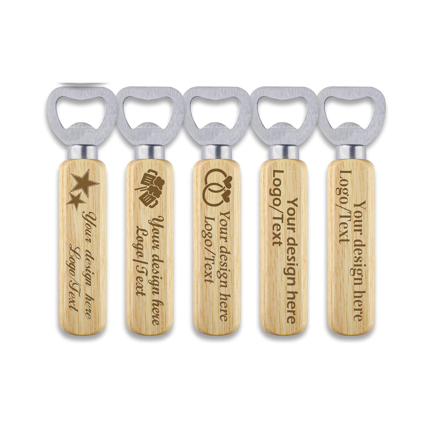 Wood Handle Bottle Opener