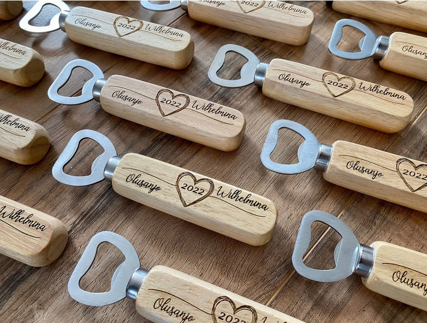Wood Handle Bottle Opener